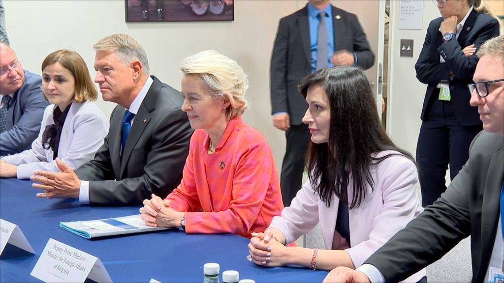 Мария Габриел обсъди вноса на стоки от Украйна с Урсула фон дер Лайен и президента на Украйна